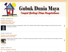 Tablet Screenshot of gubukmaya.com